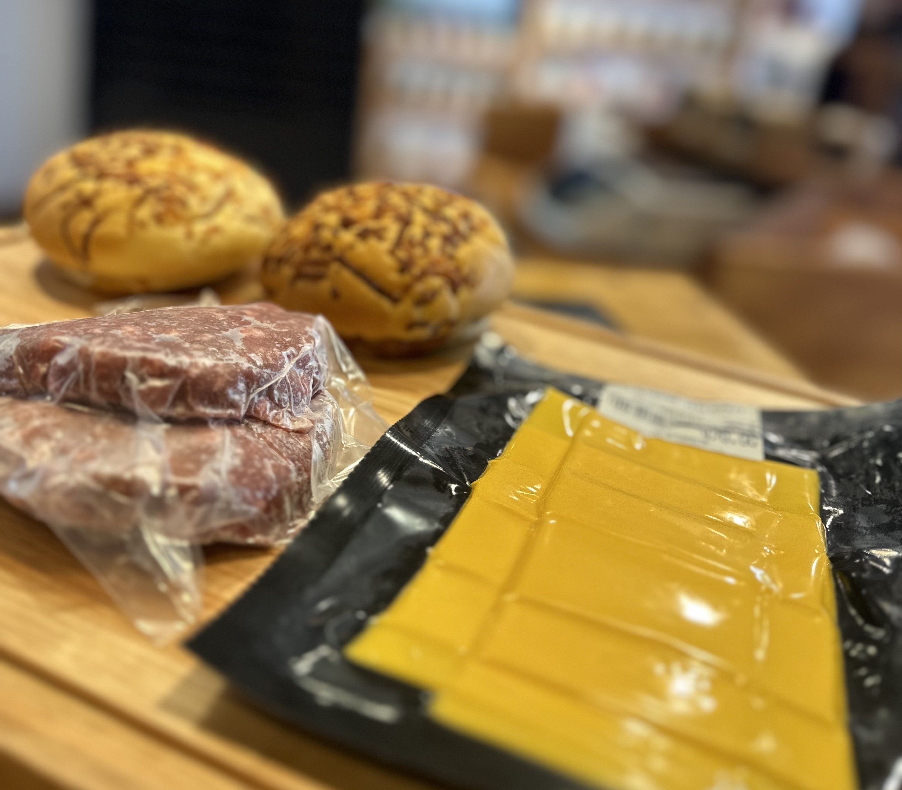nuestros productos para armar hamburguesas